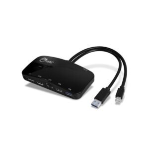 JU-H30412-S1 SIIG Mini-DP Video Dock with USB 3.0 LAN Hub