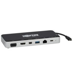 U442-DOCK16-B Tripp Lite USB C Docking Station Hub USB Dock Triple Display