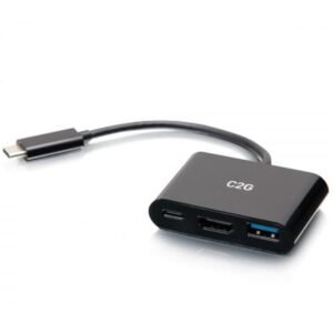 C2G54453 C2G USB C Docking Station with 4K HDMI, USB, and USB C