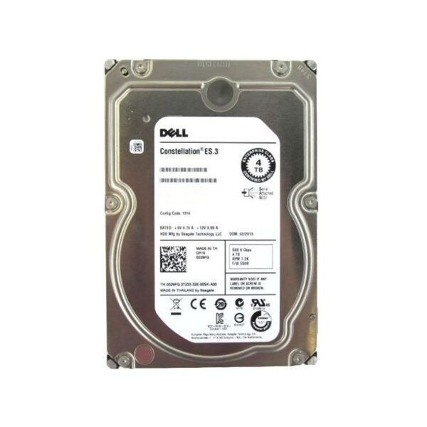 529FG-RF Dell 4TB 7200RPM SAS Internal Hard Drive