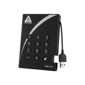 A25-3PL256-2000 Apricorn Aegis Padlock 3.0 - 2TB USB 3.0 Hard Drive