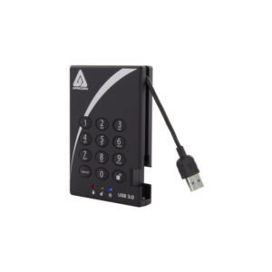 A25-3PL256-S8000F Apricorn Aegis Padlock Fortress - 8TB SSD with USB 3.0