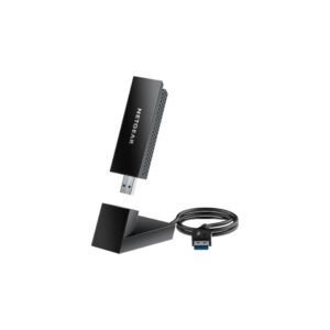 A8000-100PAS Netgear Nighthawk A8000 Tri-Band Wi-Fi Adapter for Laptops and Desktops