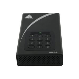 ADT-3PL256-12TB Apricorn Aegis Padlock DT 12TB External Hard Drive - USB 3.0