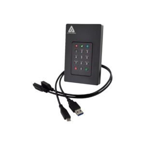 AFL3-1TB Apricorn Aegis Fortress L3 - 1TB USB 3.1 Hard Drive - TAA Compliant