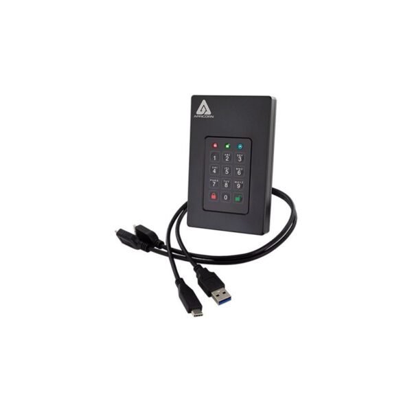AFL3-4TB Apricorn Aegis Fortress L3 - 4TB USB 3.1 Hard Drive - TAA Compliant