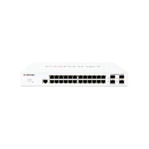 FS-124E-POE Fortinet FortiSwitch 124E-PoE Gigabit Switch