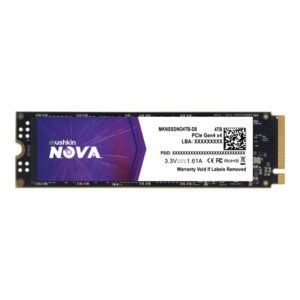 MKNSSDNO4TB-D8 Mushkin NOVA 4 TB NVMe SSD - PCIe 4.0 x4