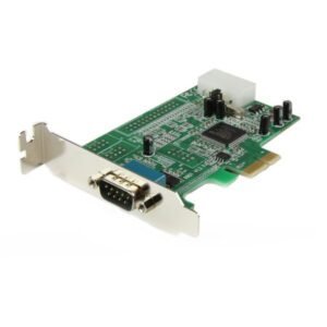 PEX1S553LP StarTech.com Low Profile 1-Port PCIe RS232 Serial Adapter Card