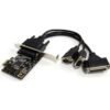 PEX2S1P553B StarTech.com PCIe Serial & Parallel Combo Card with Breakout Cable