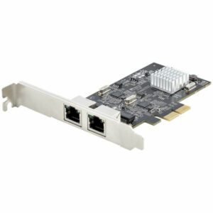 PR22GI-NETWORK-CARD StarTech.com 2-Port 2.5Gbps PCIe Network Card - Intel I225 Multi-Gigabit Ethernet Interface