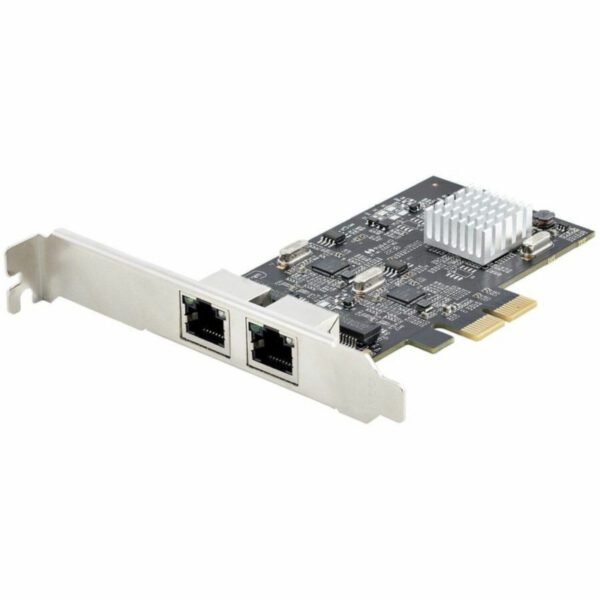 PR22GI-NETWORK-CARD StarTech.com 2-Port 2.5Gbps PCIe Network Card - Intel I225 Multi-Gigabit Ethernet Interface