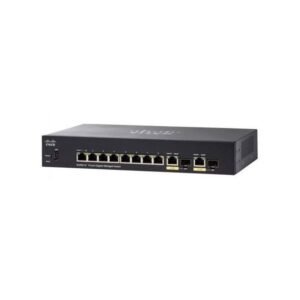 SG350-10P-K9-NA Cisco SG350-10P 10-Port Managed PoE+ Switch