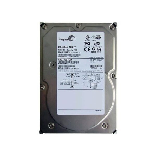 ST373207LW Seagate Cheetah 73GB 10K RPM Hard Drive with 8MB Buffer