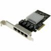 ST4000SPEXI StarTech.com 4-Port Gigabit Ethernet PCIe NIC Adapter