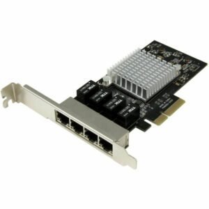ST4000SPEXI StarTech.com 4-Port Gigabit Ethernet PCIe NIC Adapter