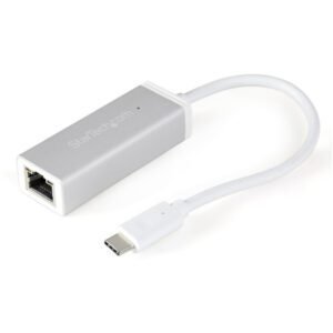 US1GC30A StarTech.com USB-C to Gigabit Ethernet Adapter - Aluminum USB 3.0 Network NIC