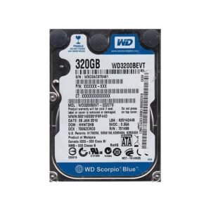WD3200BEVT Western Digital 320GB 5.4K RPM Notebook Hard Drive