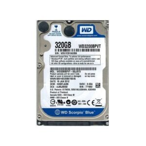 WD3200BPVT Western Digital Scorpio 320GB 2.5-Inch Hard Drive