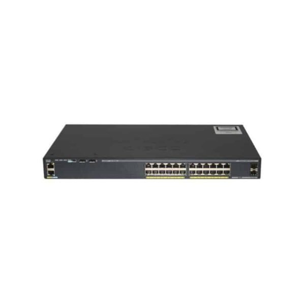 WS-C2960X-24TS-LL, Cisco Catalyst 2960-X 24 GigE Switch with 2 x 1G SFP