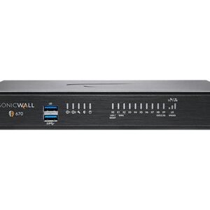02-SSC-5654 SonicWall TZ670 - High Availability Security Appliance