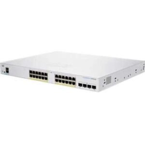 CBS350-24P-4X Cisco L3 Managed Switch with 24 PoE+ Ports