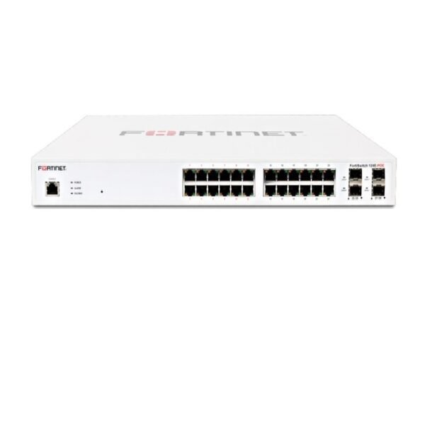 FS-124E-POE Fortinet FortiSwitch 124E-PoE Gigabit Switch