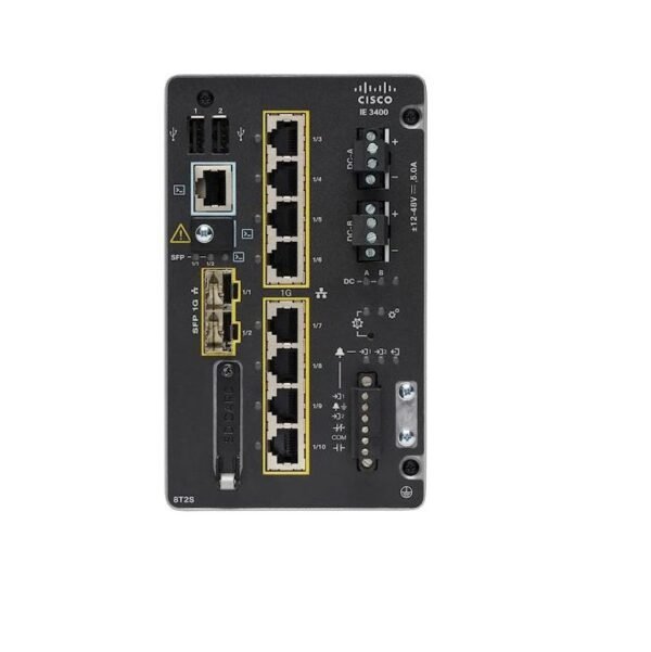 IE-3400-8T2S-A Cisco Catalyst Rugged Network Switch