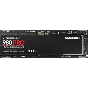 MZ-V8P1T0 Samsung 980 Pro 1TB NVMe SSD - PCI-E 4.0 X4