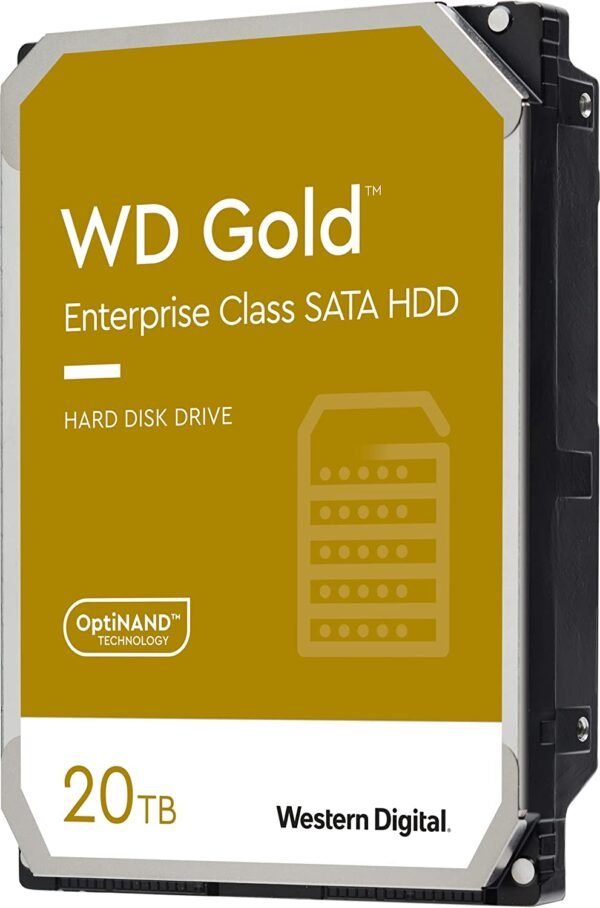 WD202KRYZ WD GOLD 20TB 7.2K RPM SATA 3.5" Enterprise Hard Drive