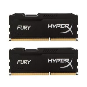 HX316C10FBK2/8 HyperX Fury Black 8GB (2 x 4GB) DDR3 SDRAM RAM