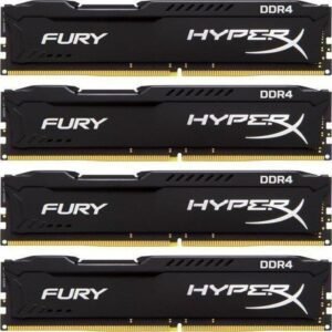 HX421C14FBK4/16 Kingston HyperX FURY Black Series 16GB