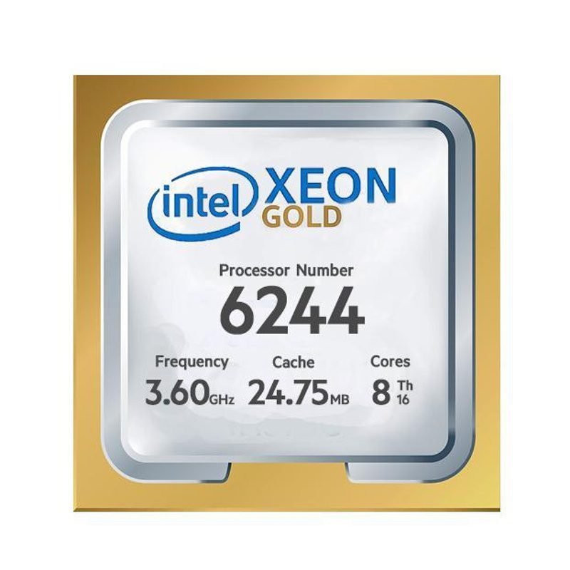 338-BSGX Dell Intel Xeon Gold 6244 8-Core Processor 3.60GHz