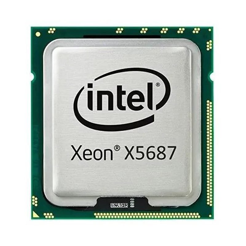 637824-B21 HP Intel Xeon X5687 3.60GHz Quad Core Processor