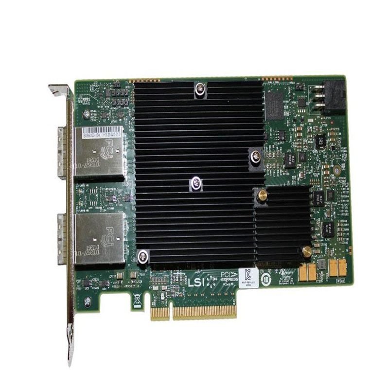 LSI00461 Broadcom 16-Port PCIe Host Bus Adapter with 12GB/S SAS+SATA
