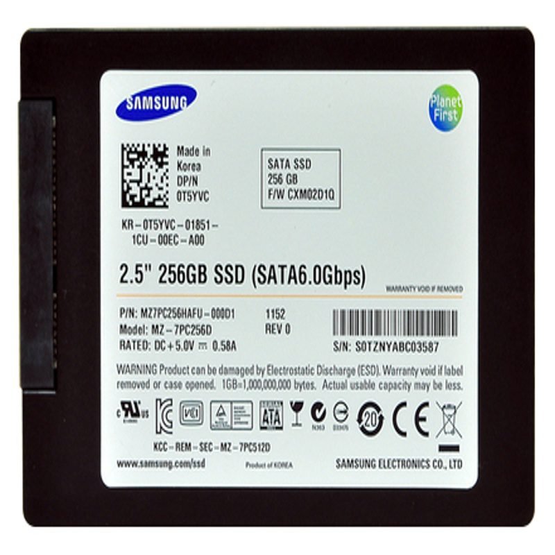 MZ7PC256HAFU-000D1-RF Samsung 830 Series 256GB SSD